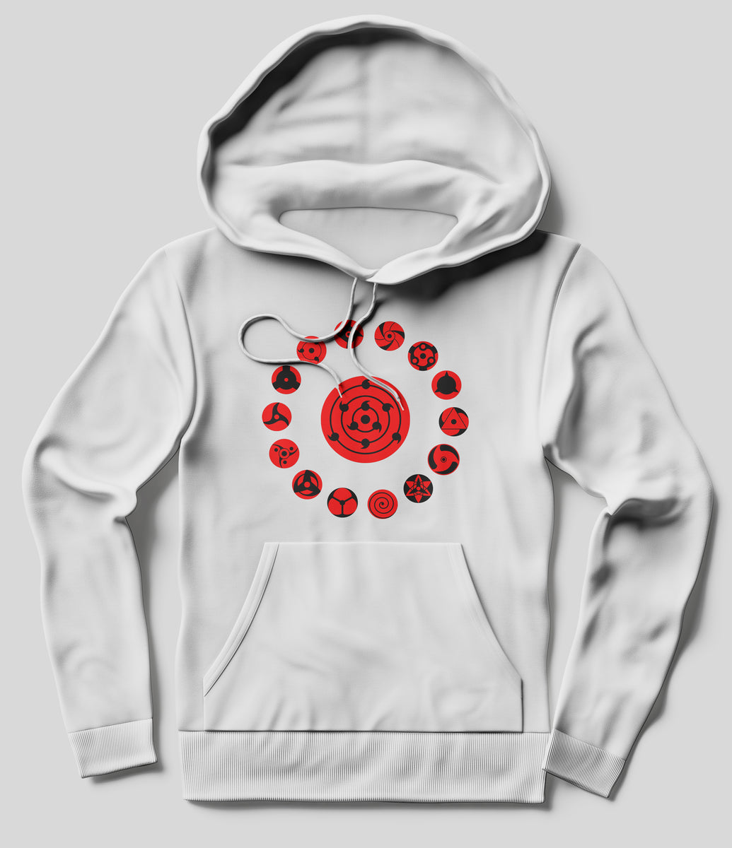 Camiseta Olhos Naruto Sharingan – UNISSEX [P] – Art Sinistro