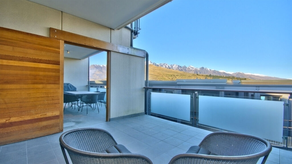 Superior Hotel Room balcony with lake view